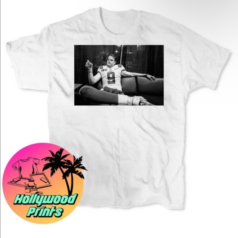 Joe Burrow Cigar Football Fan T-Shirt | Joe Shiesty Shirt | Joe Burrow Shirt